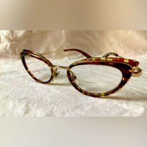 ALAIN MIKLI retro cat eye frames